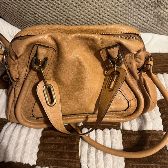 Chloe Medium Paraty Handbag in Tan - Picture 2 of 8